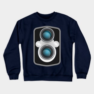 Vintage TLR Camera Face Plate Crewneck Sweatshirt